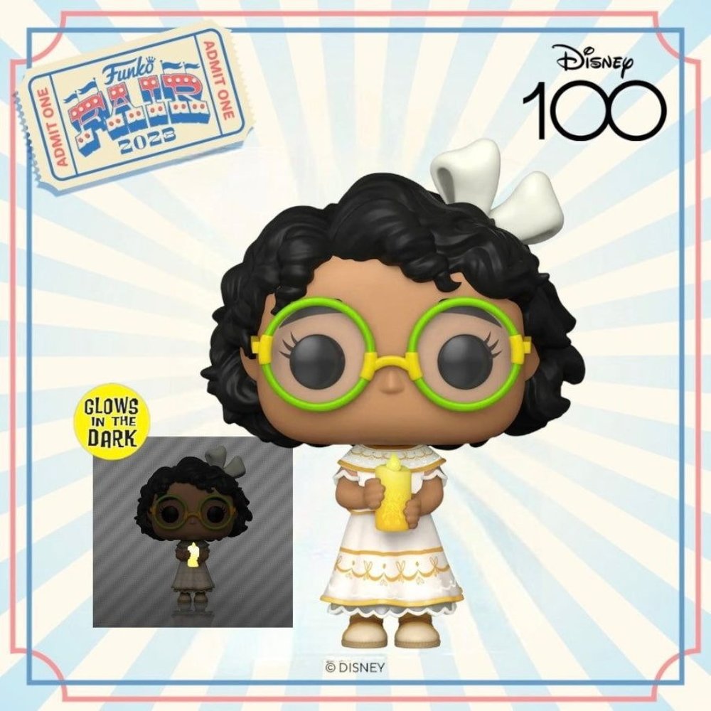 Funko Pop! Disney 100 Encanto Young Mirabel Glow in the Dark Figure #1327!
